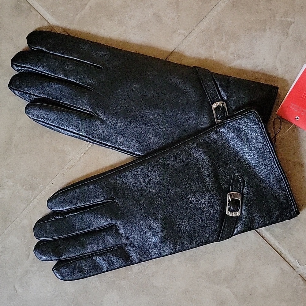 NWT BULGARIA LEATHER GLOVES SIZE 7.5